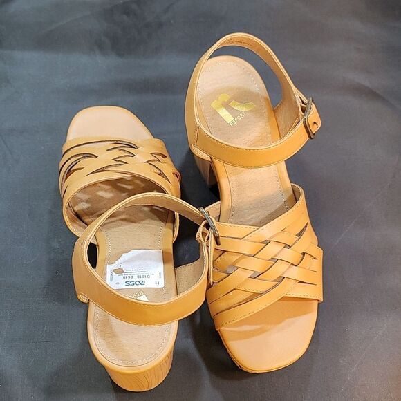 BRAND NEW REPORT  BLOCK-HEEL ADJUSTABLE BUCKLE STRAP SANDAL - Picture 3 of 14